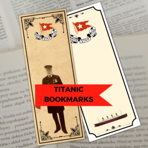 Printable Titanic Bookmarks