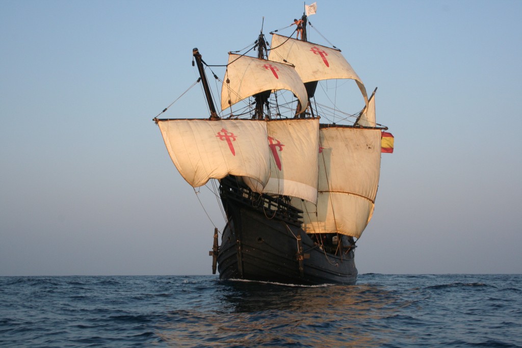 Replica of the Nao Victoria, famed as the first ship to successfully circumnavigate the world.