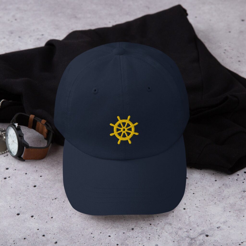 helm embroidery maritime hat