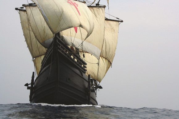 Replica of the Nao Victoria, famed as the first ship to successfully circumnavigate the world.