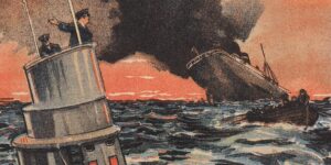 submarines Lusitania sinking