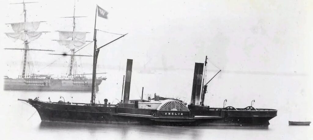 Paddle Steamer Tug Anglia