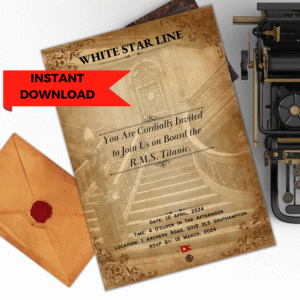 Titanic Invitation