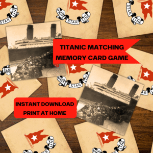 Titanic Memory Card Game
