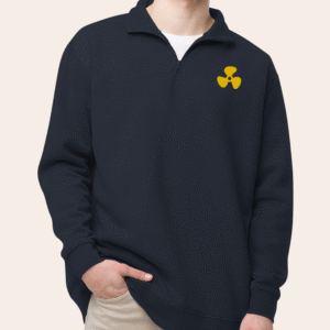 marine engineer propeller embroidered sweater