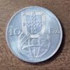 Silver Coin 1954 Portugal 10 Escudos - Image 2