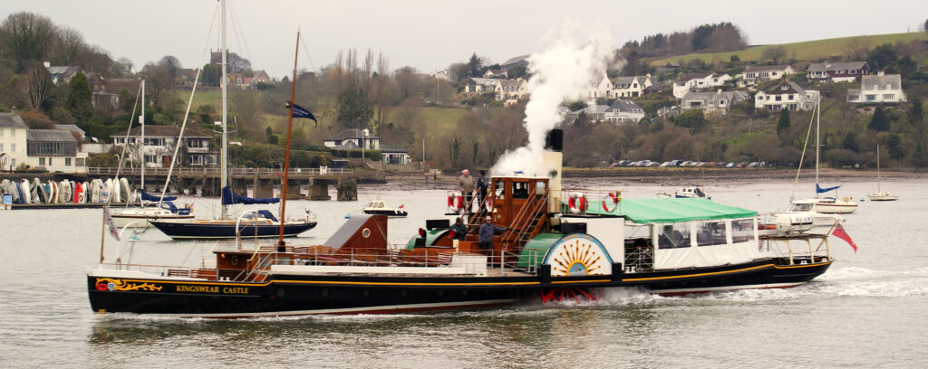 Kingswear Castle on River Dart