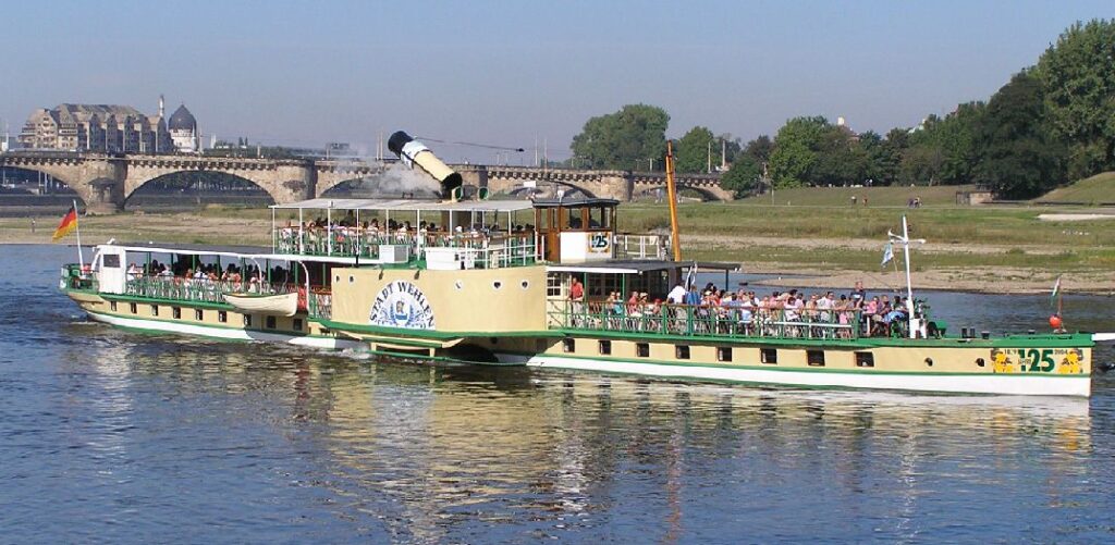 Stadt Wehlen paddle steamer