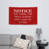 Titanic Railing Sign Flag - Image 2