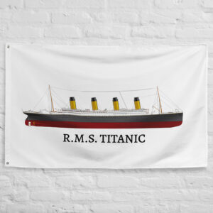 RMS Titanic Wall Flag