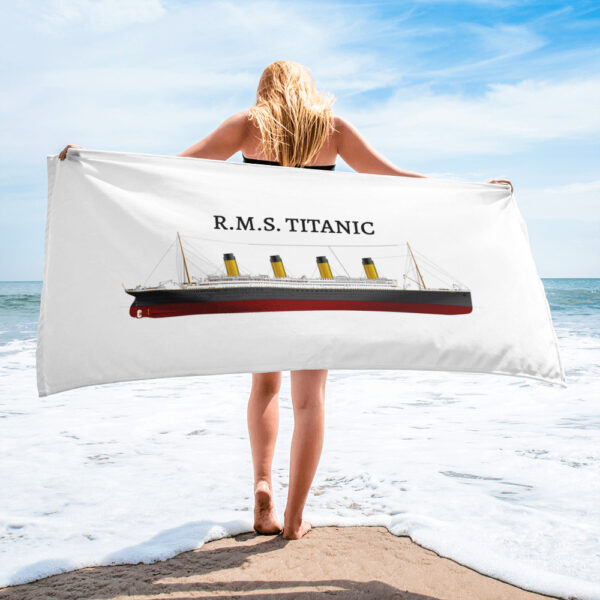 RMS Titanic Beach Towel