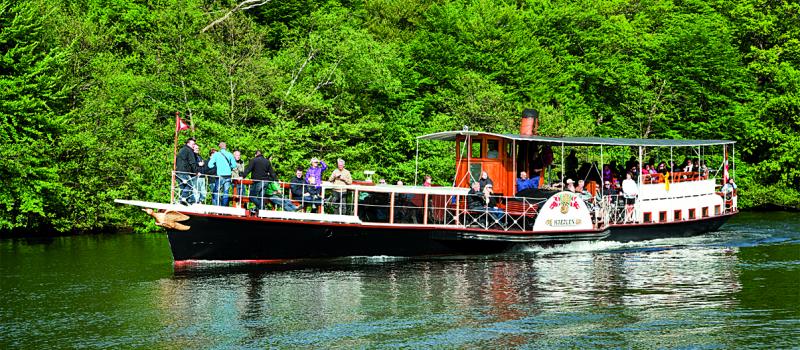 Paddle Steamer Hjejlen
