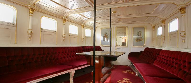 Interior of the Hjejlen