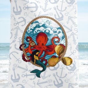 Nautical Beach Towel